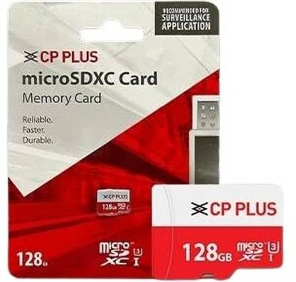 CP PLUS CP128M04 Speed Pro 128 GB MicroSD Card Class 10 70 MB/s  Memory Card Compatible with Camera, Mobile, Tablet