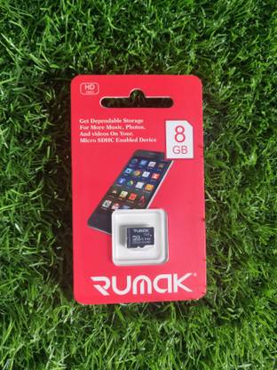 RUNAK RK-M04 Md04 8 GB MicroSDHC Class 4 384 MB/s  Memory Card Compatible with Computer, Tablet, Camera, Mobile