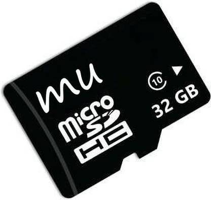 MU Blue 220 Blue 220 32 GB MicroSDHC Class 10 80 MB/s  Memory Card Compatible with Camera, Computer, Mobile, Gaming Console, Tablet