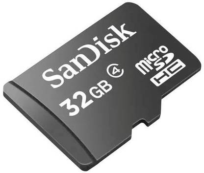 Jeshu SanDisk Memory Card 32 GB MicroSDHC Class 4 60 MB/s  Memory Card Compatible with Mobile, Tablet, Computer, Camera