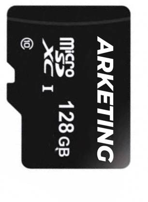 ARKETING A1T CN128 128 GB MicroSDHC Class 10 130 MB/s  Memory Card Compatible with Mobile, Tablet, Camera, Computer