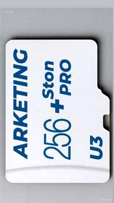ARKETING C256 1256 256 GB MicroSDHC Class 10 135 MB/s  Memory Card Compatible with Camera, Computer, Gaming Console, Mobile, Tablet