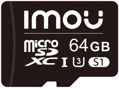 IMOU ST2-64-S1 MicroSDXC Memory Card 64 GB MicroSDXC Class 10 95 MB/s  Memory Card Compatible with Mobile