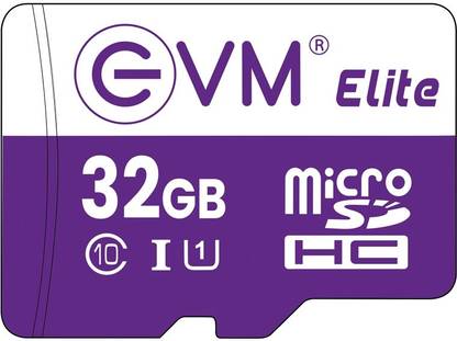 EVM ELITE 32GB MICRO SD HC CLASS 10 ELITE 32 GB MicroSDXC Class 10 100 MB/s  Memory Card Compatible with Camera, Mobile, Tablet