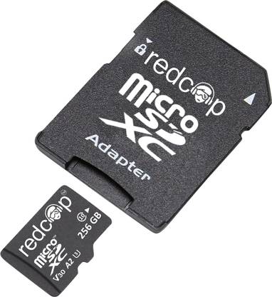 REDCOP RC-MSD-256GB SD Card 256 GB MicroSDXC Class 10 150 MB/s  Memory Card Compatible with Camera, Computer, Mobile, Tablet, Gaming Console