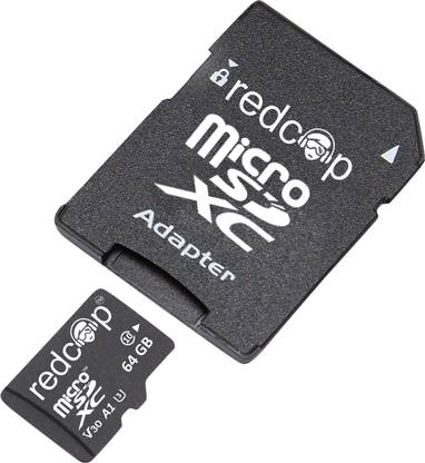 REDCOP SD Card 64 GB MicroSDXC Class 10 150 MB/s  Memory Card