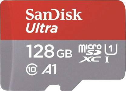 SanDisk Ultra 128GB microSDXC UHS-I Memory Card