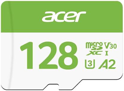 Acer MSC300 128 GB MicroSDXC UHS Class 1 160 MB/s  Memory Card