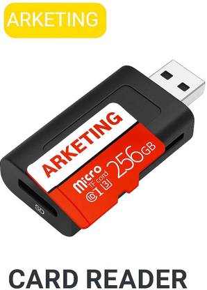 ARKETING HK/256 BT/256 256 GB MiniSD Card Class 10 120 MB/s  Memory Card Compatible with Camera, Gaming Console, Mobile, Tablet