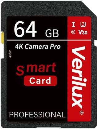 Verilux Pro 64 GB MiniSD Card Class 4 90 MB/s  Memory Card