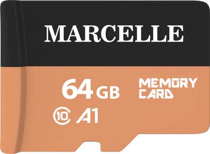 Marcelle MEMORY CARD ULTRA 64 GB MMC Class 10 130 MB/s  Memory Card Compatible with Mobile, Tablet, Gaming Console, Computer, Camera