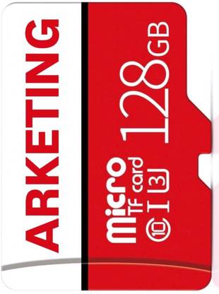 ARKETING CN-1 1 memory 128 GB SDHC UHS-I Card Class 10 130 MB/s  Memory Card Compatible with Mobile, Tablet, Camera, Computer, Gaming Console