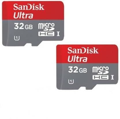 SanDisk *111110 2 32 GB SD Card Class 4 120 MB/s  Memory Card Compatible with Computer