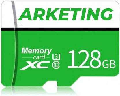 ARKETING RXO 1 memory 128 GB SDHC UHS-I Card Class 10 130 MB/s  Memory Card Compatible with Mobile, Tablet, Camera, Computer, Gaming Console