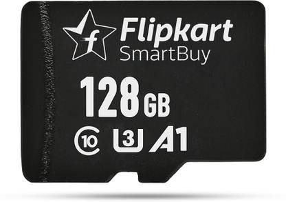 Flipkart SmartBuy FMC128-UR1-C10 128 GB MicroSDXC Class 10 20 Mb/s  Memory Card Compatible with Mobile, Tablet