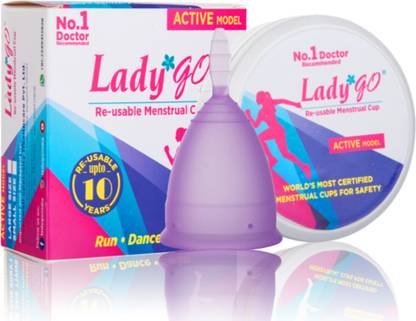 LadyGo Large Reusable Menstrual Cup