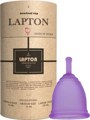 LAPTON Medium Reusable Menstrual Cup