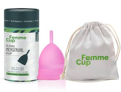 FemmeCup Medium Reusable Menstrual Cup