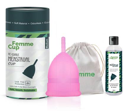 FemmeCup Medium Reusable Menstrual Cup