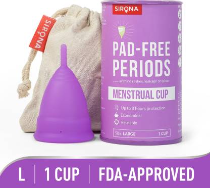 SIRONA Large Reusable Menstrual Cup