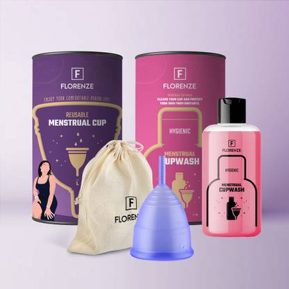 FLORENZE Large Reusable Menstrual Cup