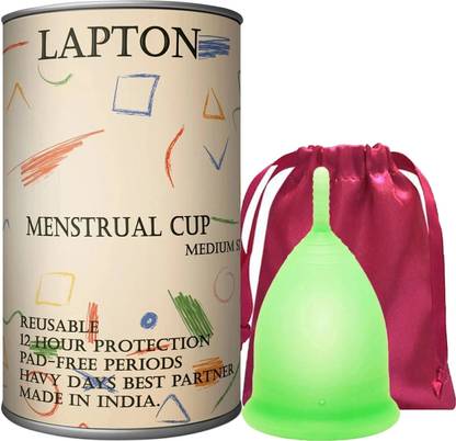 LAPTON Large Reusable Menstrual Cup