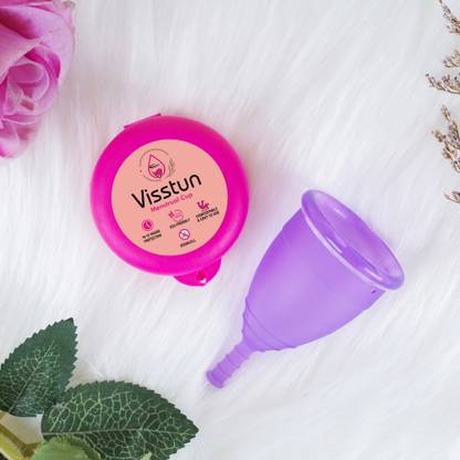 visstun Large Reusable Menstrual Cup