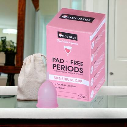queenter Medium Reusable Menstrual Cup