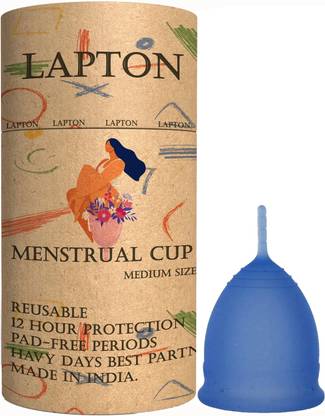 LAPTON Medium Reusable Menstrual Cup
