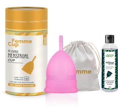 FemmeCup Small Reusable Menstrual Cup
