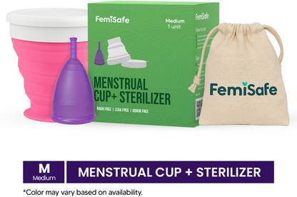 FemiSafe Medium Reusable Menstrual Cup
