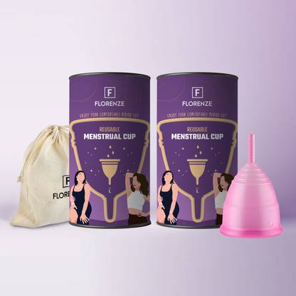 FLORENZE Large Reusable Menstrual Cup