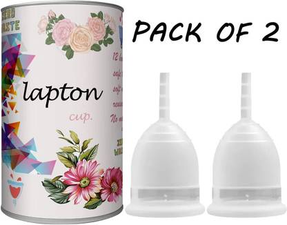 LAPTON Large Reusable Menstrual Cup