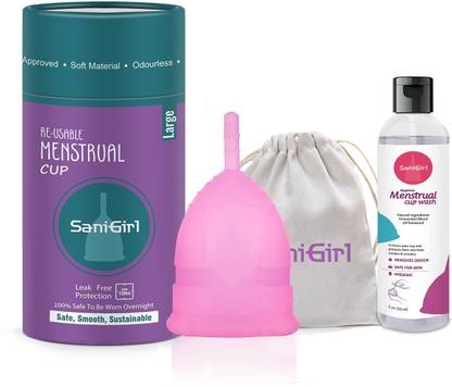SaniGirl Large Reusable Menstrual Cup