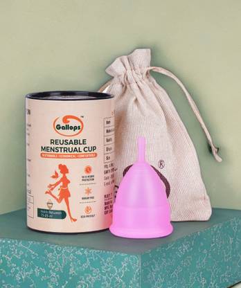 Gallops Large Reusable Menstrual Cup