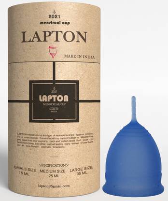 LAPTON Large Reusable Menstrual Cup