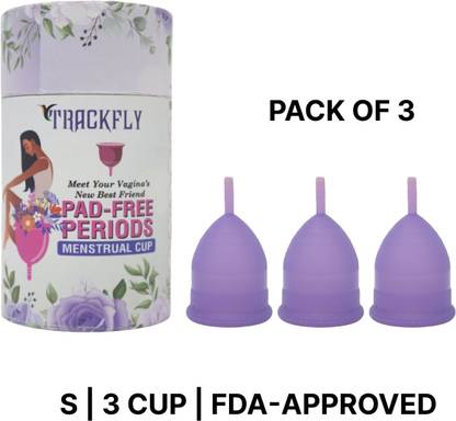 TrackFly Small Reusable Menstrual Cup