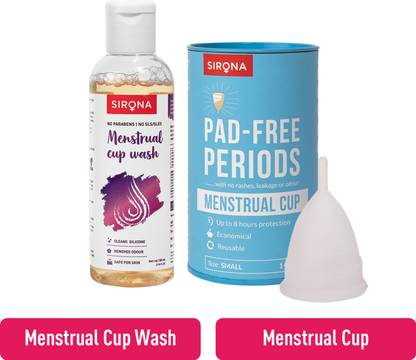 SIRONA Small Reusable Menstrual Cup