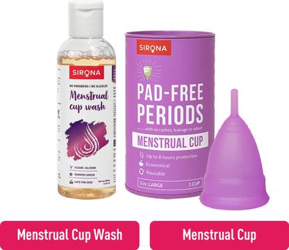 SIRONA Large Reusable Menstrual Cup
