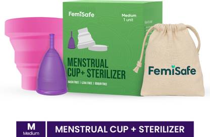 FemiSafe Medium Reusable Menstrual Cup