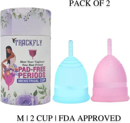 TrackFly Medium Reusable Menstrual Cup