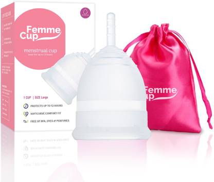 FemmeCup Large Reusable Menstrual Cup