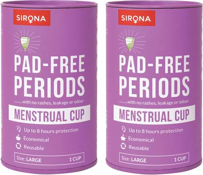 SIRONA Large Reusable Menstrual Cup