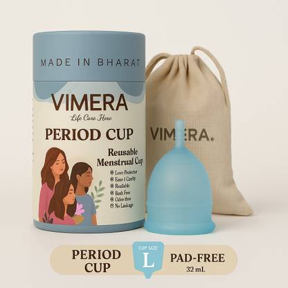 VIMERA Large Reusable Menstrual Cup