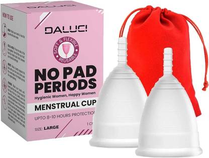 DALUCI Large Reusable Menstrual Cup
