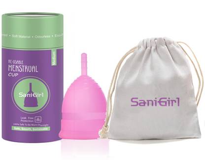 SaniGirl Medium Reusable Menstrual Cup