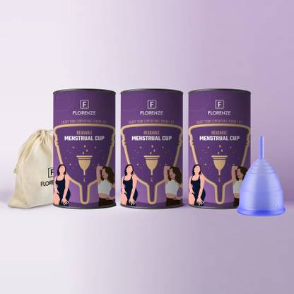 FLORENZE Large Reusable Menstrual Cup