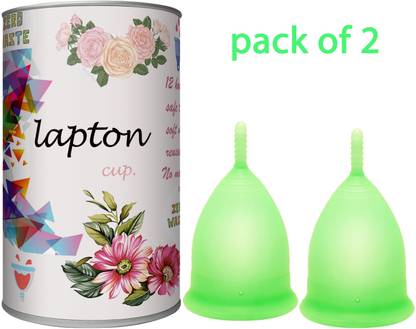 LAPTON Medium Reusable Menstrual Cup