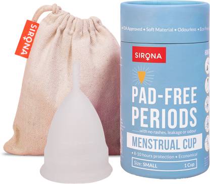 SIRONA Small Reusable Menstrual Cup