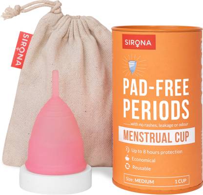SIRONA Medium Reusable Menstrual Cup  (Pack of 1) at Rs. 219